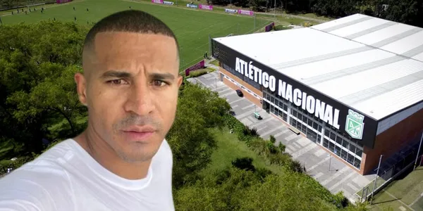 Macnelly Torres y la sede de Atlético Nacional