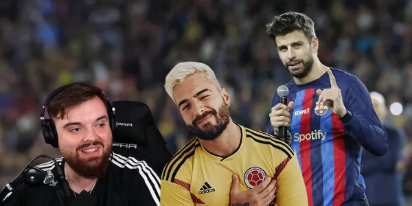 Maluma con la camiseta de la Selección Colombia