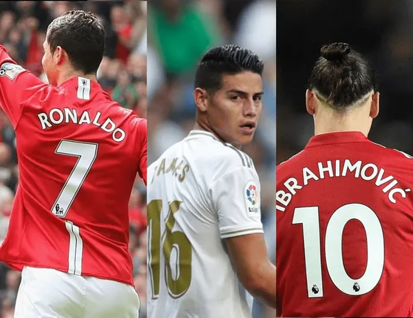 Mancester United ya tendría definido el número de dorsal que le darían a James Rodríguez y es uno de míticos que solo usan los cracks.