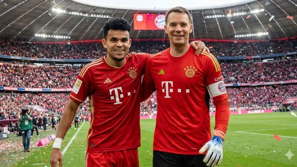 Manuel Neuer habló sobre el rendimiento de Luis Díaz en el Bayern Múnich - Imagen creada por la IA
