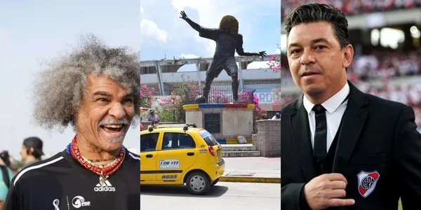 Marcelo Gallardo develó su estatua en Argentina, pero hubo un detalle que sorprendió a todos.