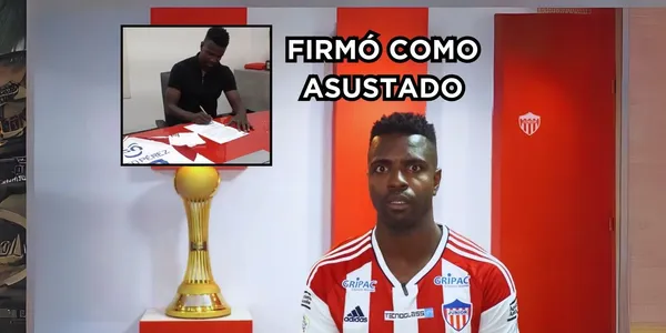 Marco Pérez ya firmó como nuevo delantero del Junior FC.