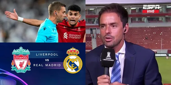 Mariano Closs mandó un mensaje sobre Luis Díaz en el partido entre el Liverpool contra el Real Madrid.