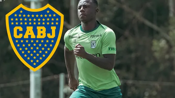 Marino Hinestroza en los planes de Boca Juniors y mira lo que harían al respecto Foto: Nacionaloficial y Escudoteca