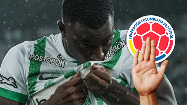 Marino Hinestroza, figura de Nacional, en duda para la Selección por decisión del club. Foto: Nacionaloficial y Escudoteca