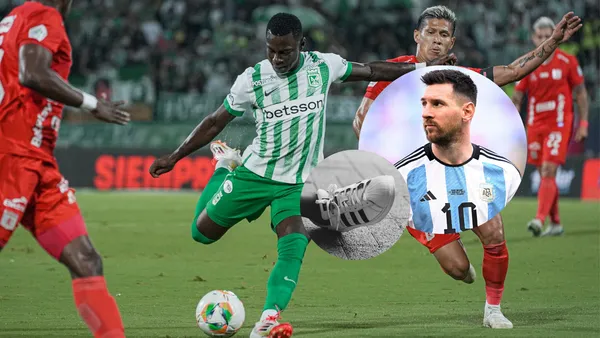 Marino Hinestroza y el dineral que ganará con Adidas Foto: Nacionaloficial y AFA