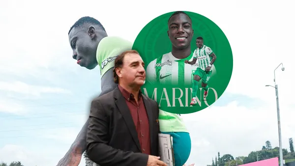 Marino Hinestroza y Néstor Lorenzo Foto: Nacionaloficial y FCF