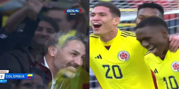 Mario Yepes acompañó a la Selección Colombia Sub 20 en El Campín.