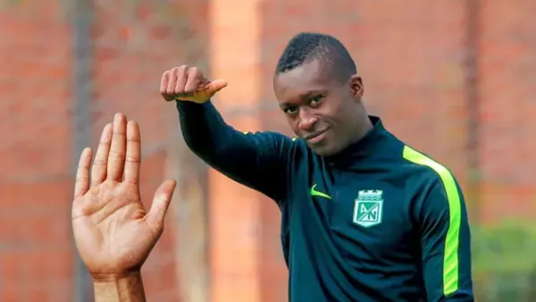Marlos Moreno, a poco de confirmarse como nuevo jugador de Atlético Nacional Foto: Nacionalofcial y Pexels