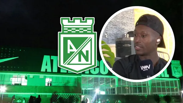 Marlos Moreno y la nueva puerta que le abre a Atlético Naciobnal en este mercado de pases Foto: Captura de Win Sports, Escudoteca y Nacionaloficial