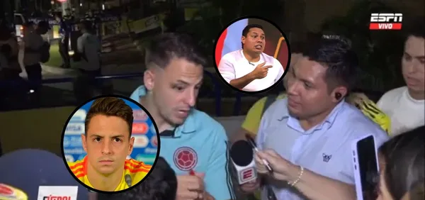 Martin Arzuaga quedó en vergüenza al hacer una cobertura periodística en la Selección Colombia.
