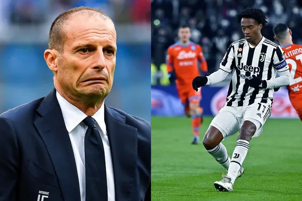 Massimiliano Allegri le dio la máxima responsabilidad a Juan Guillermo Cuadrado en la Juventus.