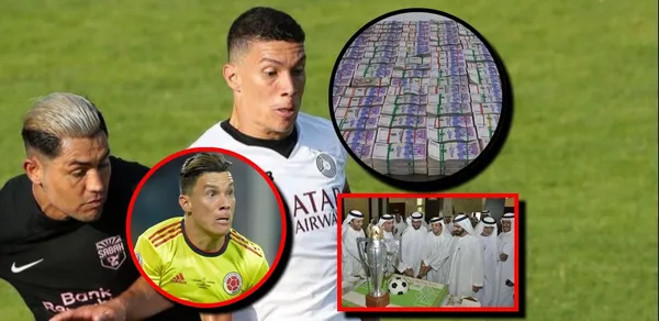 Mateus Uribe el jugador de la Selección Colombia ahora juega en Qatar.