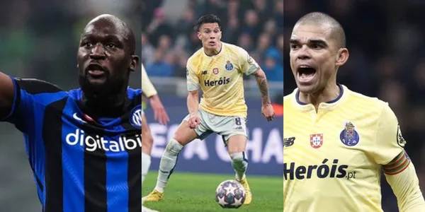 Mateus Uribe estaba haciendo un brillante partido en el FC Porto pero Pepe tuvo un paso en falso que Lukaku no le perdonó.