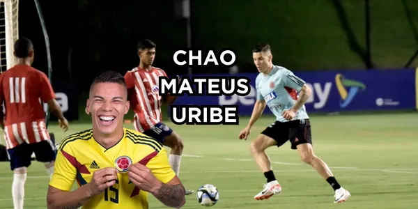 Mateus Uribe saldría de la Selección Colombia. Foto de Mateus tomada de FCF Web Site y Twitter @matheus_uribe8.
