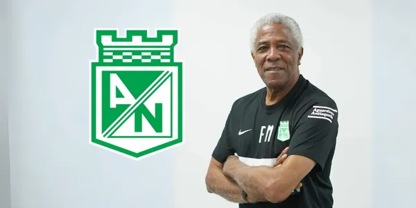 Maturana reaccionó sobre Nacional. Foto de Maturana tomada de la Web de Nacional, logo de Wikipedia.