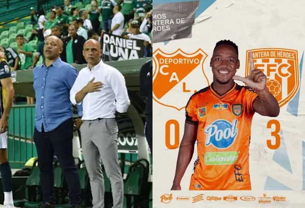 Mayer Candelo no sabe a dónde se metió al poner a dirigir al Deportivo cali y el Envigado FC le metió un baile que jamás olvidará.