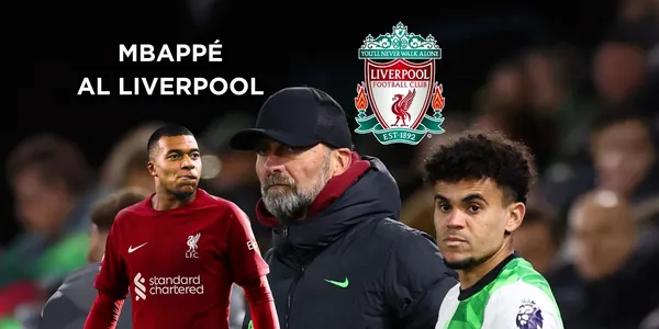 Mbappé suena para el Liverpool donde juega el colombiano Luis Díaz y Klopp rompió el silencio.