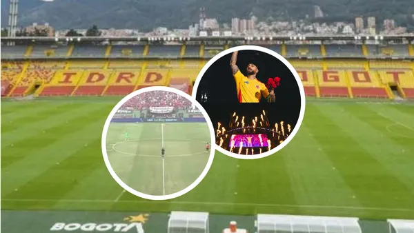¡Mejor que la de Medellín! Así presume El Campín su grama tras el show de Maluma Foto: IDRD, Captura de Win Sports y Maluma