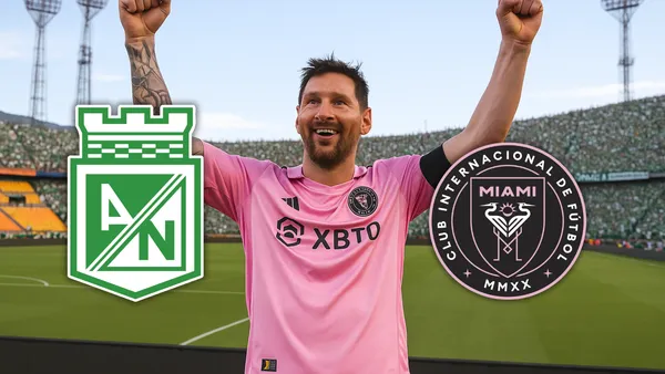 Messi vs. Atlético Nacional en Medellín y mira lo que se sabe sobre la boletería del partidazo Foto: Chat GPT y Escudoteca