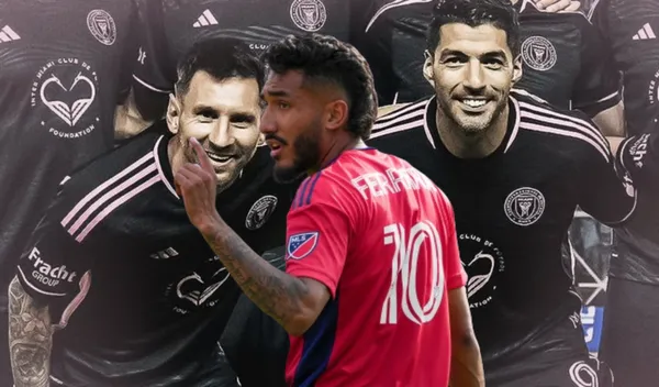 Messi y Suárez se volvieron a encontrar en un partido en el mismo equipo y esto hizo Jesús Ferreira.