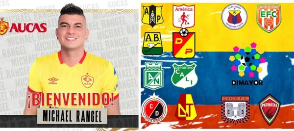 Michael Rangel llegó al fútbol de Ecuador para jugar con Aucas