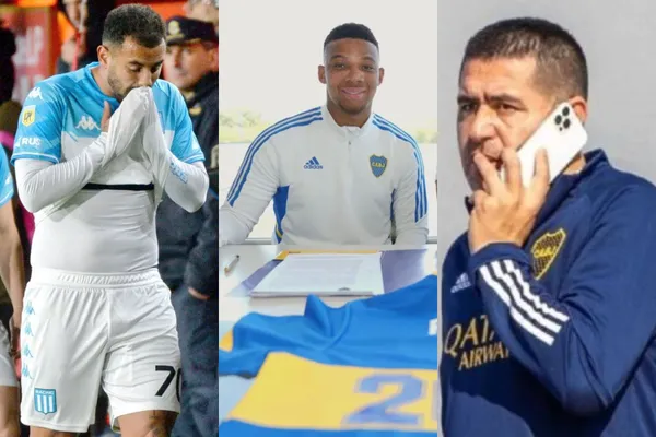 Mientras a Edwin Cardona los hinchas de Racing no lo quieren, Riquelme y Boca Juniors tomaron una decisión con Frank Fabra.