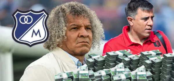 Mientras Gamero gana $40 millones, la fortuna que le paga América a César Farías (Foto tomada de Noticias Caracol y Antena2)