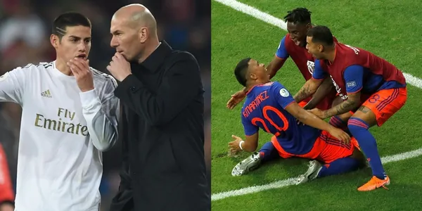 Mientras James Rodríguez salió por la puerta de atrás en el Real Madrid, conoce los tres colombianos que cumplen con las altas expectativas que tiene Zidane
