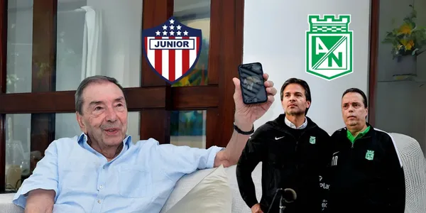 Mientras los directivos de Nacional están de brazos cruzados, Fuad Char desde el Junior FC les da una lección.