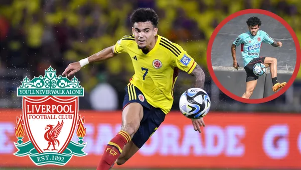 Mientras Luis Díaz está con Colombia, la mala noticia que le llegó al Liverpool
