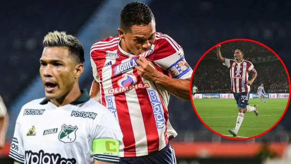 Mientras Teófilo va de salida, lo que hace Bacca demostrando porque es goleador