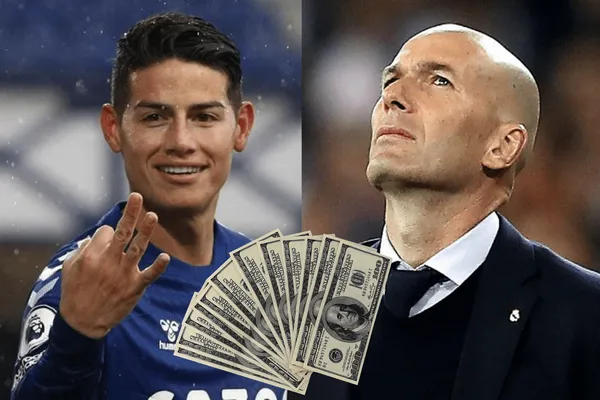 Mientras Zinedine Zidane lo menospreció, lo borró del futbol y lo sacó por la puerta de atrás del Real Madrid, Everton lo acogió y ahora se arrepienten de haberlo dejado ir luego de enterarse lo que vale ahora James Rodríguez