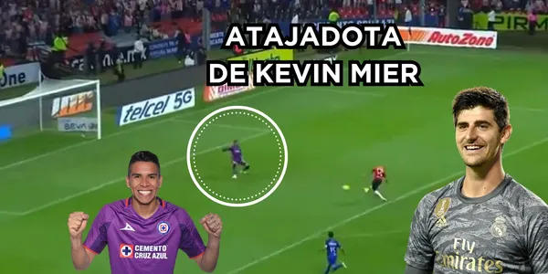 Mier sigue imparable en México. Foto captura de pantalla vía Twitter @Jara21__ y Mier de Cruz Azul Web Site.