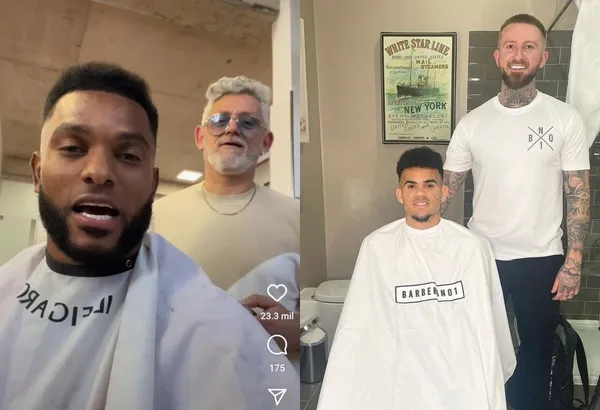 Miguel Ángel Borja en Argentina presumió lujos en redes sociales al mero estilo de Luis Díaz en Inglaterra.