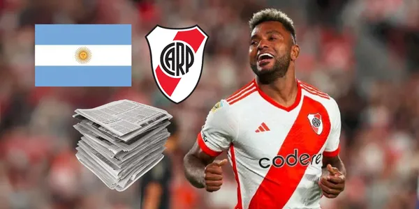 Miguel Ángel Borja está goleando con River Plate. Foto tomada de El Colombiano.