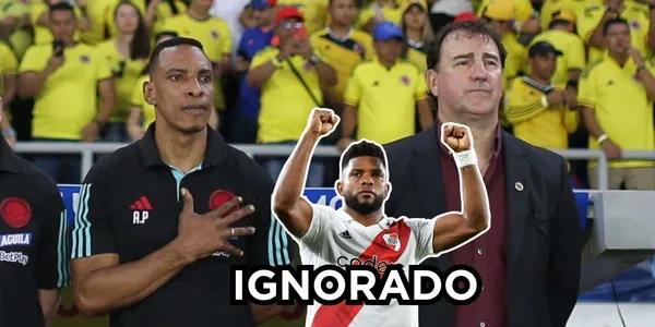 Miguel Ángel Borja ha sido ignorado por Néstor Lorenzo en la Selección Colombia.