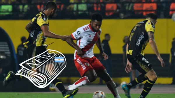 Miguel Ángel Borja jugando ante Deportivo Táchira por Copa Libertadores. FOTO: Noticias RCN