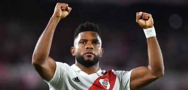 Miguel Ángel Borja con racha negativa de goles en River Plate.