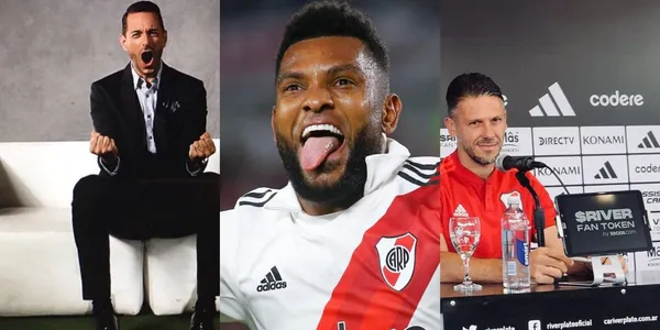 Miguel Ángel Borja con River Plate es noticia positiva en Argentina.