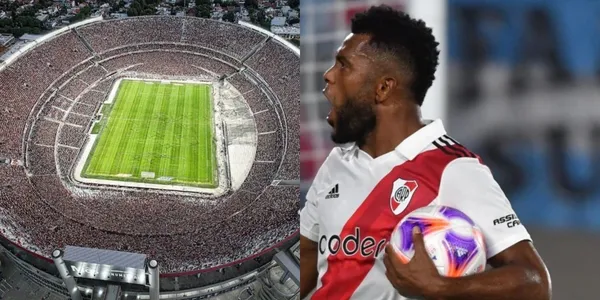 Miguel Ángel Borja sorprendió a todos en River Plate y en Argentina ha dado de qué hablar.