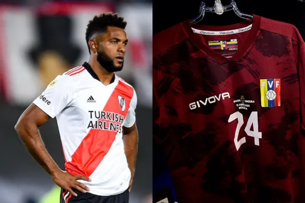 Miguel Ángel Borja ahora tiene competencia en River Plate con un delantero venezolano que llegó hace poco.