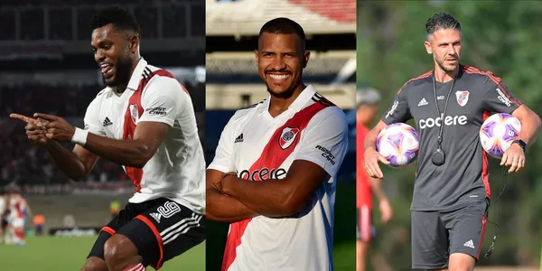 Miguel Ángel Borja viene goleando en River Plate respondiendo a la confianza de Martín Demichelis