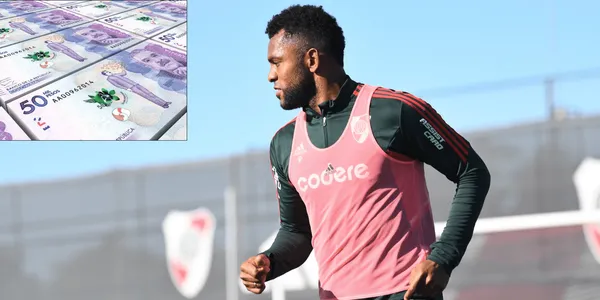 Miguel Ángel Borja volvería a ser marginado de River Plate, por la llegada de este nuevo jugador.