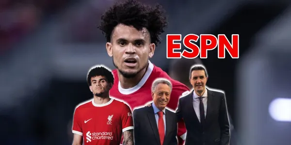 Miguel Simón tuvo una curiosa reacción en ESPN tras ver el gol de Luis Díaz en el Liverpool contra el Chelsea.