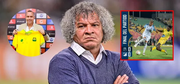 Millonarios arrugó ante Bucaramanga y lo que hizo Gamero con Dudamel tras empate