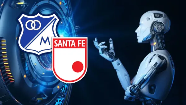 Millonarios busca revancha ante Independiente Santa Fe Foto: SCI Web y Escudoteca