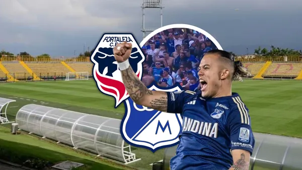 Millonarios celebra en Techo y mira el sentido homenaje Foto: IDRD, Captura de Win Sports y Escudoteca