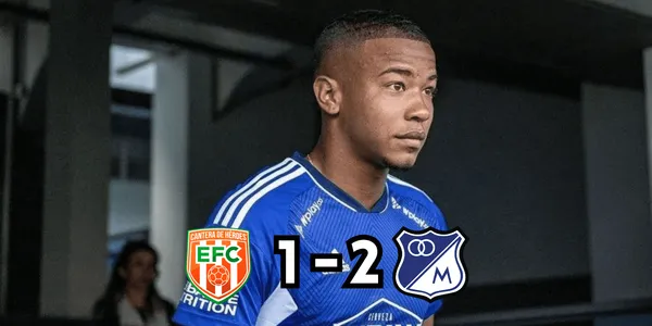 Millonarios concretó la remontada contra Envigado, con esta volea de Beckham Castro