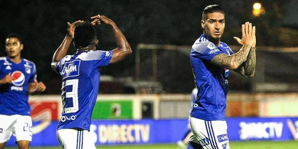 Millonarios consigue su segundo triunfo en todo el año y así Alberto Gamero se mantiene como su entrenador una semana más, gracias a dos genialidades de Arango